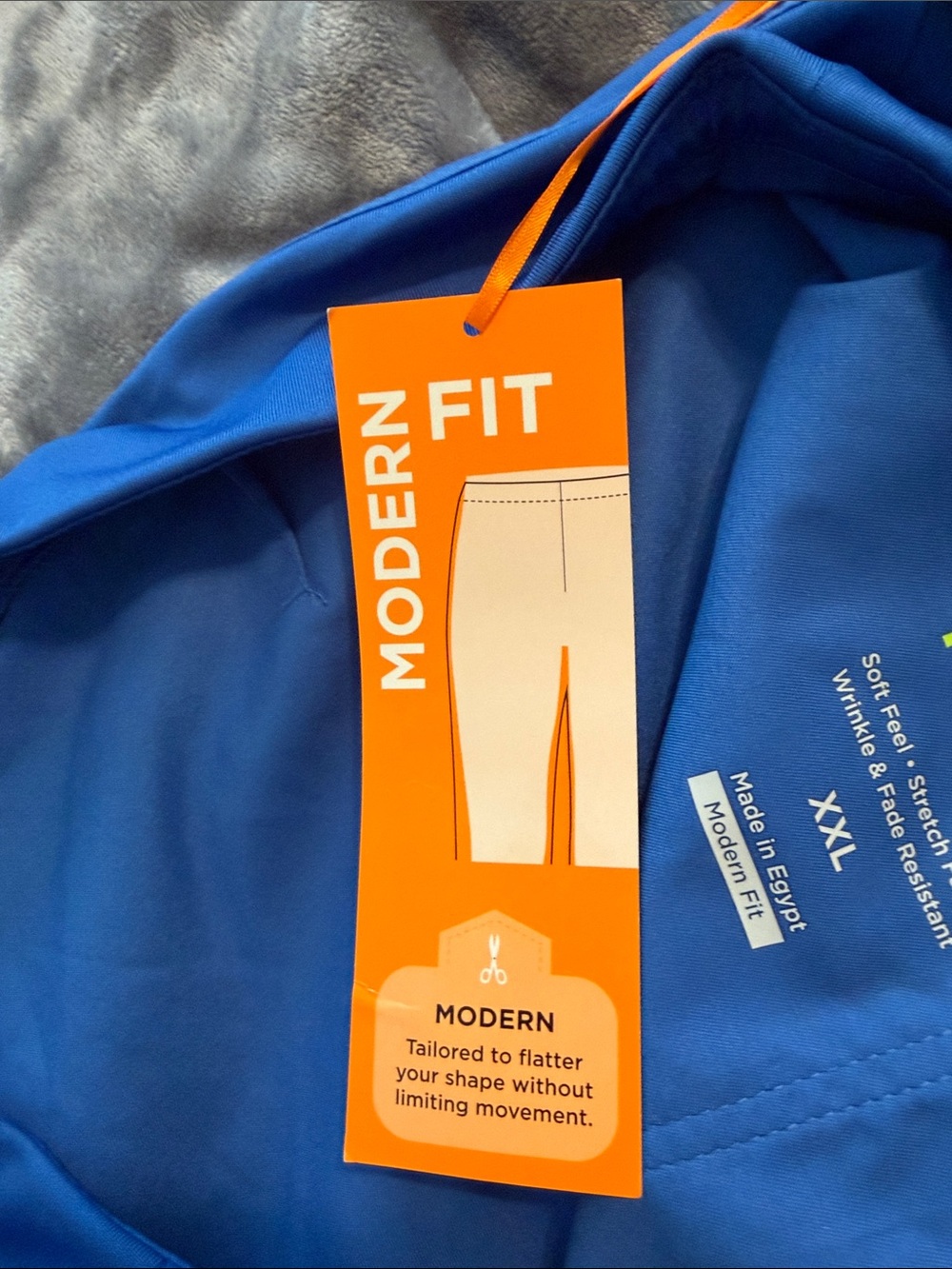 Landau ProFlex Royal Blue Stretch Scrub Leggings - Picture 5 of 5